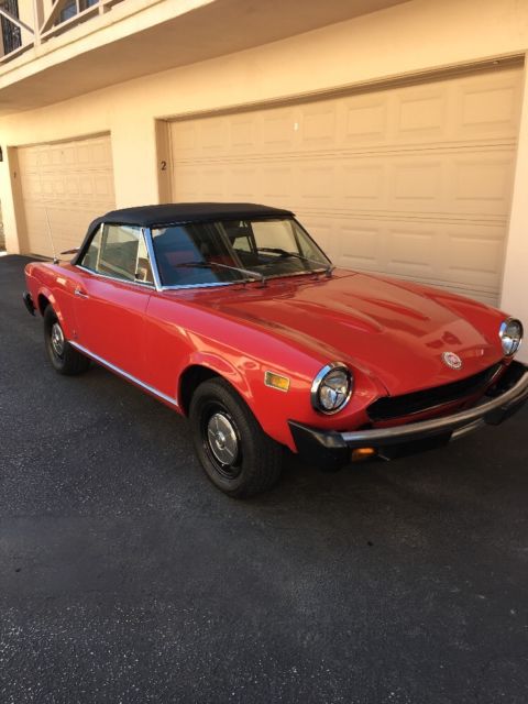 FIAT SPIDER GO TOPLESS!!!!!! 1976 Fiat Other