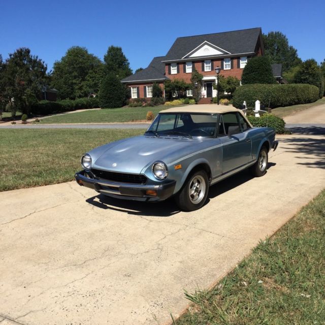 1981 Fiat 124 Spider Turbo Trim Package - photo 3