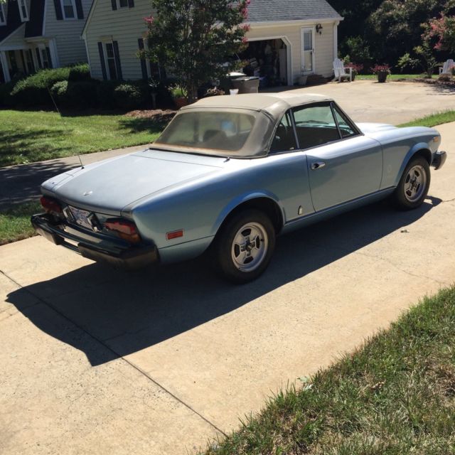 1981 Fiat 124 Spider Turbo Trim Package - photo 4