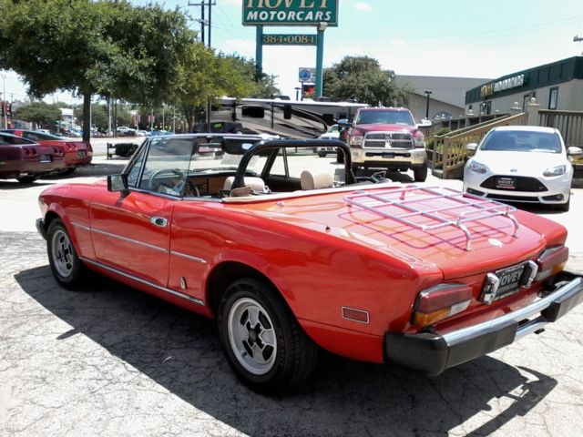 1981 Fiat 2000 SPIDER BY PININIFARINA - photo 4
