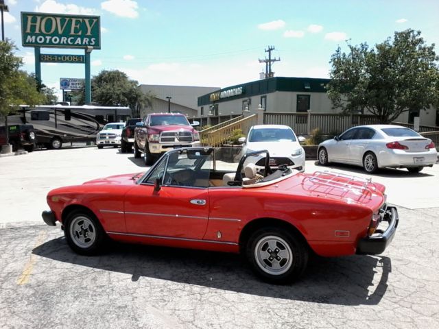 1981 Fiat 2000 SPIDER BY PININIFARINA - photo 5