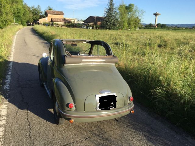 1949 Fiat 500 C Coupe convertible 2 doors, 2 seats - photo 3
