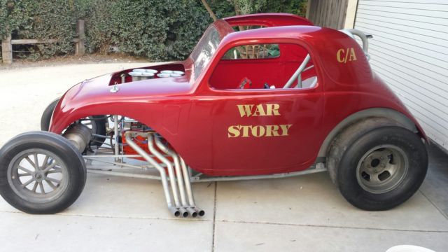 Fiat Topolino Drag Car Gasser Altered Hot Rod Rat Rod Barn Find Vintage 1948 Fiat Other