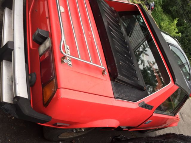 FIAT X 1/9 1976 ORIGINAL STATE of CAR FOR RESTORATION 1976 Fiat X 1/9 TARGA