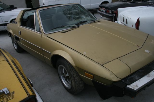 fiat x19 1980 beretone 1980 Fiat X-1/9