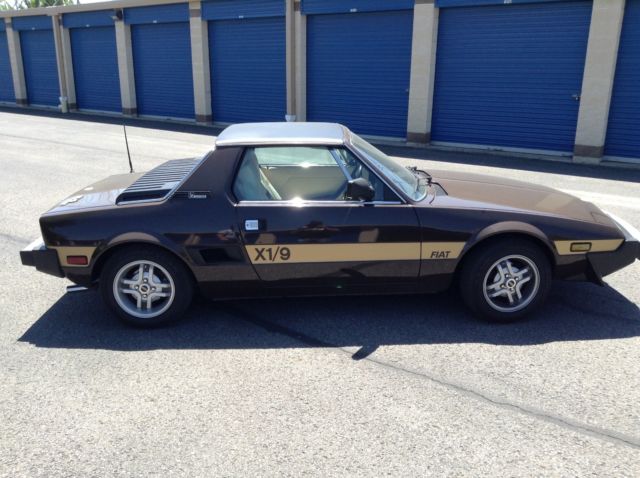 Fiat X1/9 (X-19), 1980, Collector Show Car, All OEM Convertible, w/ Extras 1980 Fiat X-1/9 Hard Top Convertible