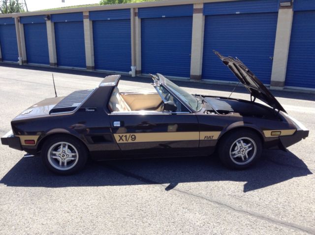 1980 Fiat X-1/9 Hard Top Convertible - photo 2