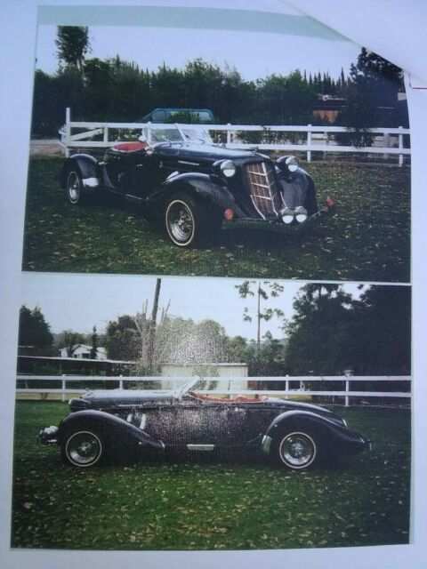 Fiberglass MOLDS (complete) for a 1935 Auburn Boattail Speedster 851 $15,000 1935 Cord 851 Boat Tail Speedster