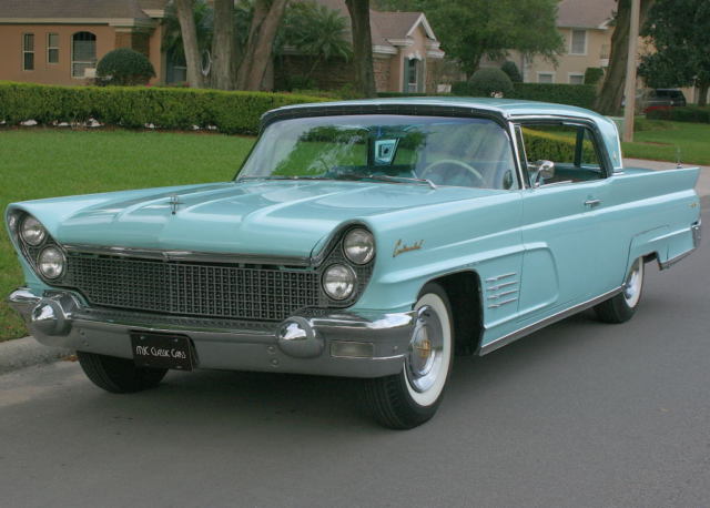 FIFTIES MOST OPULENT LUXURY CAR - 1960 Lincoln Mark V Coupe - 58K ORIG MI 1960 Lincoln Mark Series FACTORY BROCHURE CAR - 58K MILES
