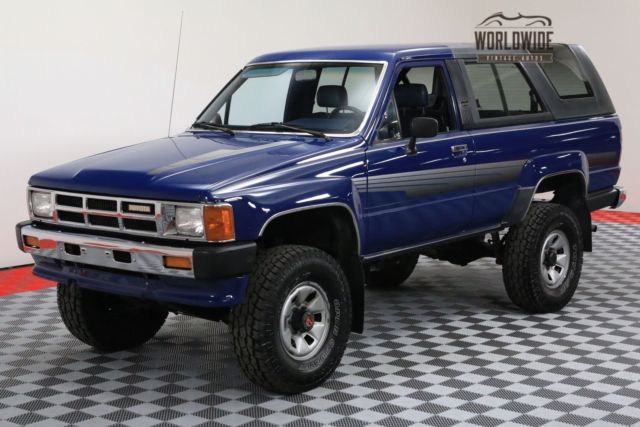 FINANCING! WORLD WIDE SHIPPING. CONSIGNMENT. TRADES. FORD CHEVY BRONCO TOYOTA 1986 Toyota 4Runner COLLECTOR GRADE 85K ORIGINAL MILES AC