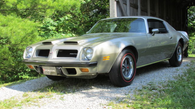 Firebird Formula 455 Ram Air Rare 1 Owner 32,000 Miles Documentation 1974 Pontiac Firebird Ram Air Formula
