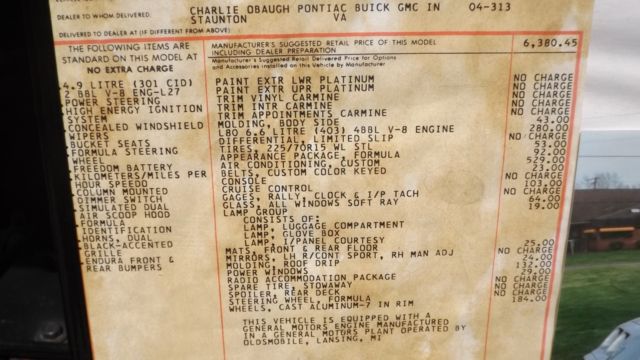 1979 Pontiac Firebird - photo 11