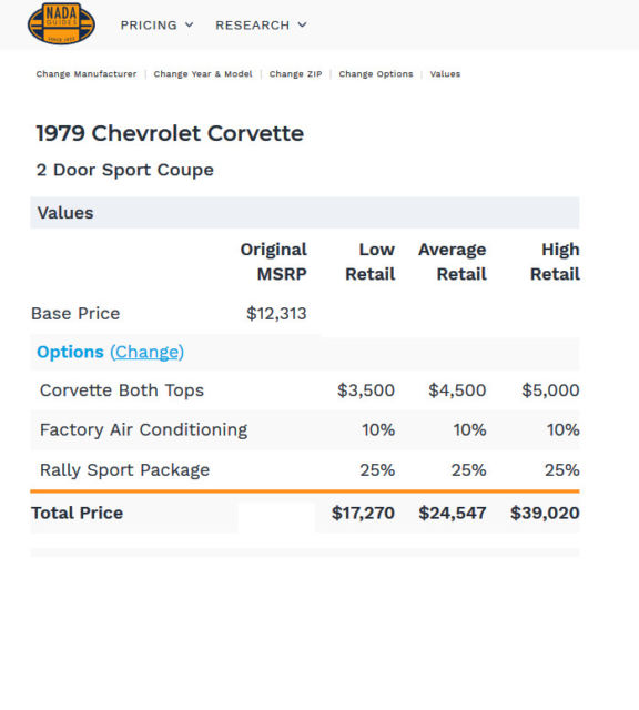 1979 Chevrolet Corvette NEW PAINT T-TOPS MATCHING NUMBERS MOTOR - photo 5