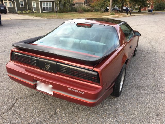 1986 Pontiac Trans Am GARAGED LOW MILES WS6 T-TOPS TUNED PORT INJECTION - photo 7