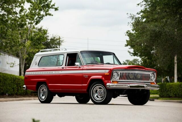 Firecracker Red - Restored! 1976 Jeep Cherokee --