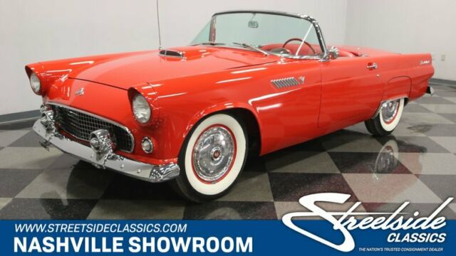 First year Thunderbird both tops hardtop soft top 1955 Ford Thunderbird --