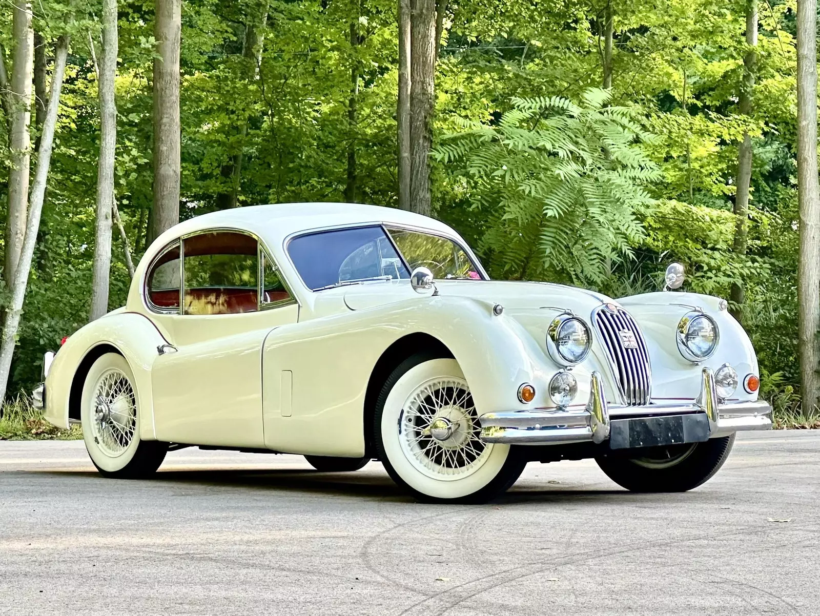 1957 Jaguar XK140 M FHC Automatic Number Matching