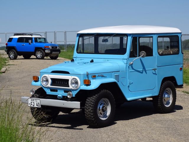 FJ FJ40 Land Cruiser Excellent Condition Beautiful Toyota Removable Hardtop 1972 Toyota Land Cruiser FJ40