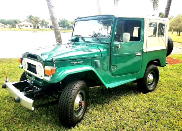 FJ40 1977 TOYOTA LAND CRUISER FRAME OFF RESTORSATION 1977 Toyota Land Cruiser SUV