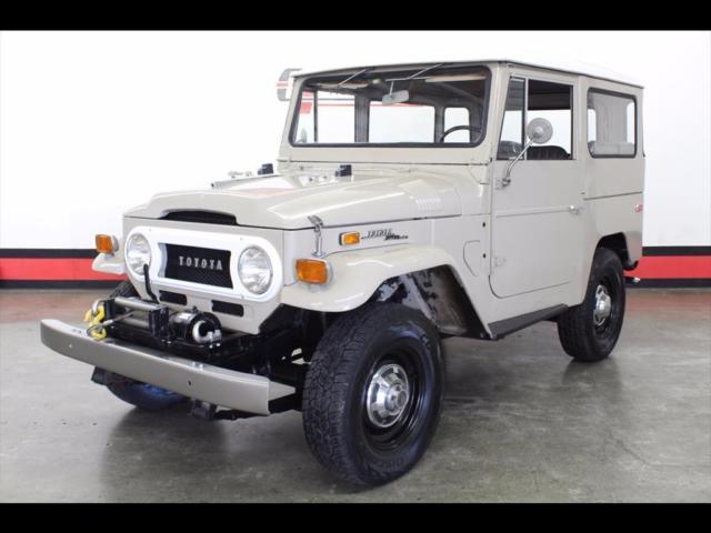 FJ40 4x4 California Car 3-Speed Original Stock Survivor Offroad Removable Top 1970 Toyota Land Cruiser