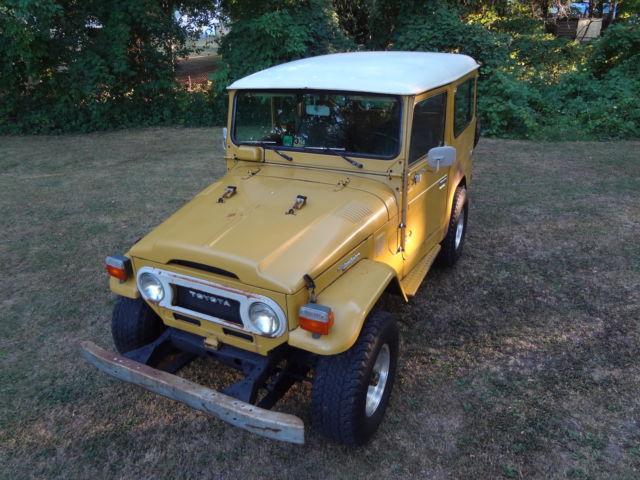 fj40 yellow good condition with power steering 1978 Toyota Land Cruiser fj40