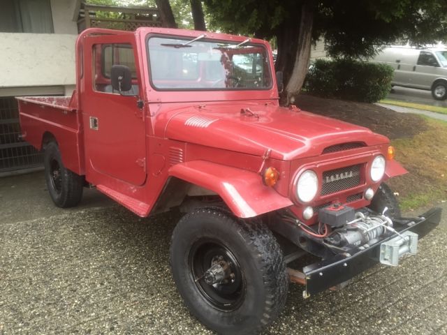 FJ45 pickup in great shape 1977 Toyota Land Cruiser