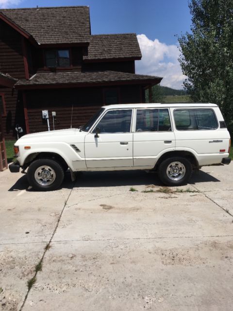 Fj60 1984 1984 Toyota Land Cruiser White