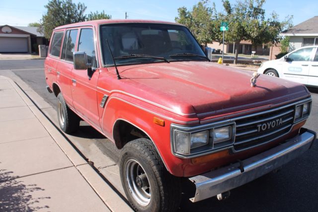 1988 Toyota Land Cruiser red - photo 3