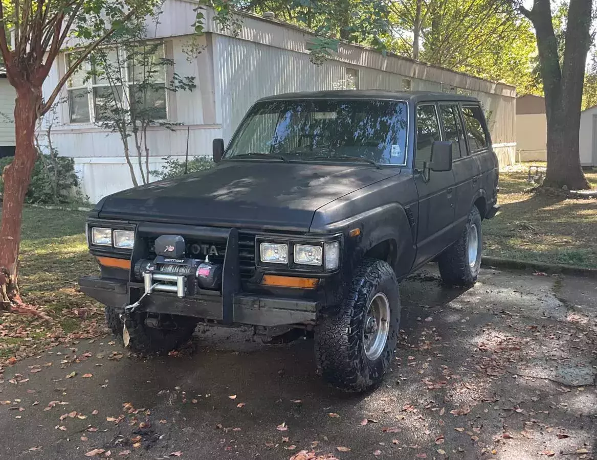 FJ62: winch, radiator, battery cables, rebuilt transmission/t-case, tint, etc. 1990 Toyota Land Cruiser FJ62 GX