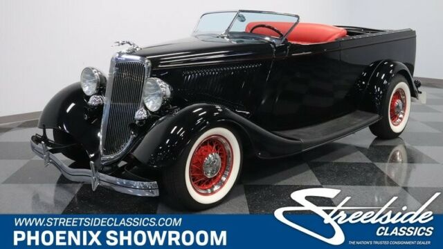 FLATHEAD V8, 3-SPEED MANUAL, SLICK PAINT, HIGH-END RESTO, GR8 STEEL UTE ROADSTER 1934 Ford Other Ute