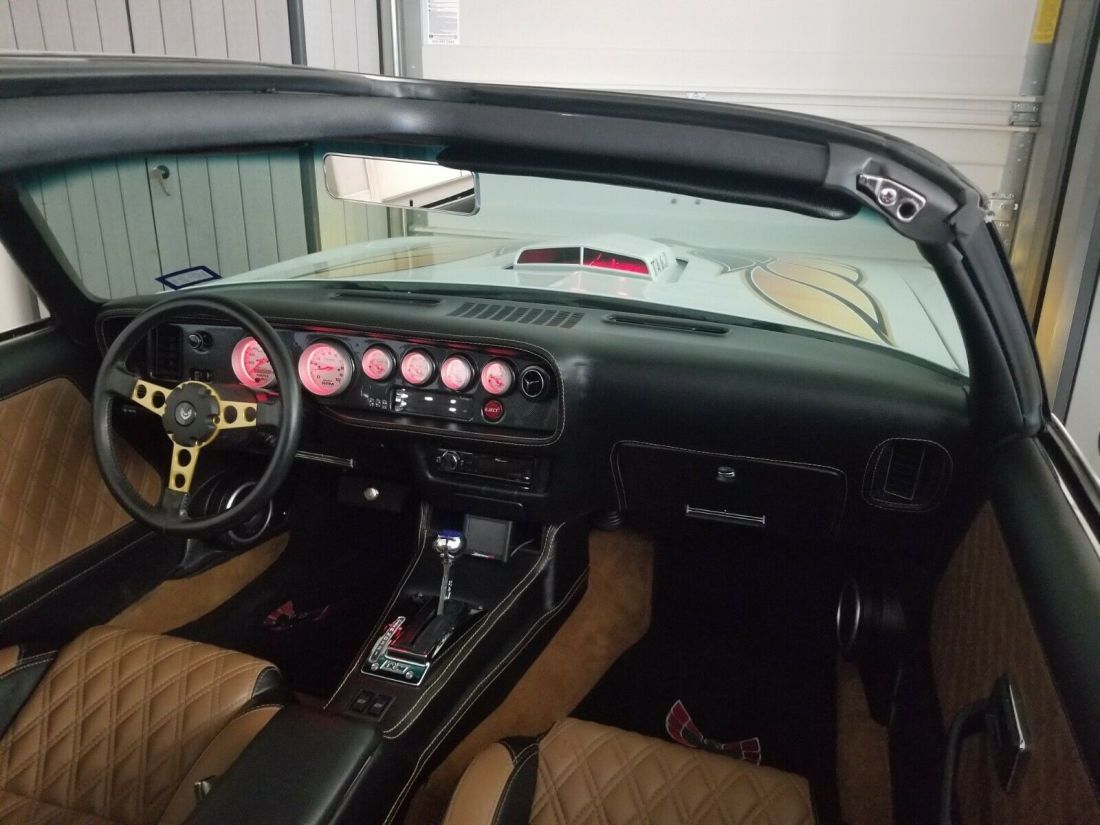 Flawless paint. Razor straight Body. Custom Leather Interior, modern technology 1979 Pontiac Trans Am