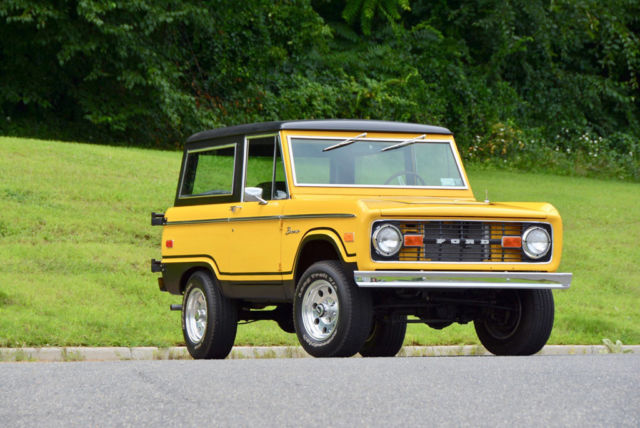 FLAWLESSLY RESTORED!!! Vintage Ford Bronco 1976 Ford Bronco