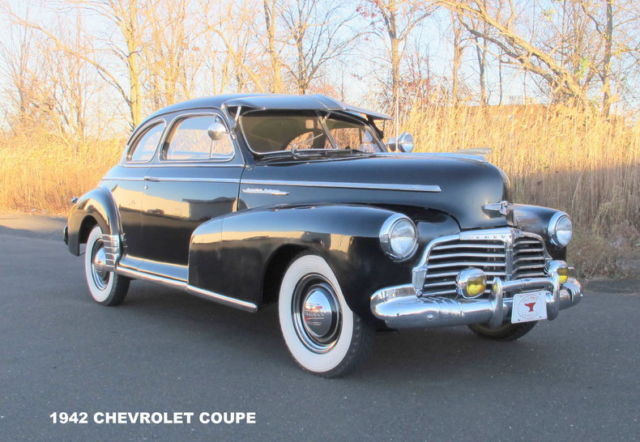 Fleetline straight 6 cyl 3 speed manual 1942 Chevrolet Special Deluxe