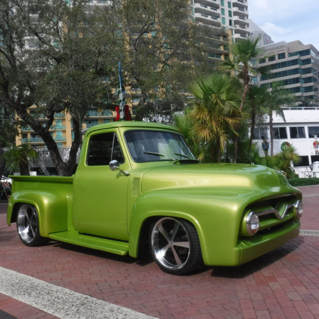 Florida 1954 Ford F-100 2018 National Champion Show Truck Pro Touring Resto Mod 1954 Ford F-100 Pro Touring Resto Mod