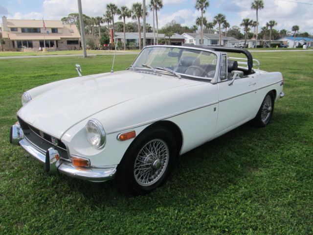 Florida! 1970, Chrome Bumpers! SU's! Runs Excellent 1970 MG MGB Convertible