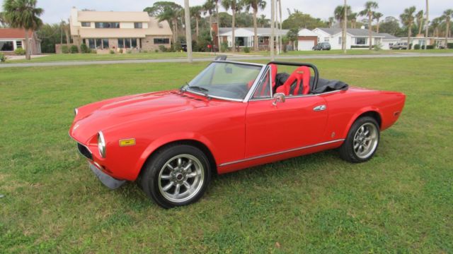 1980 Fiat 124 Spider