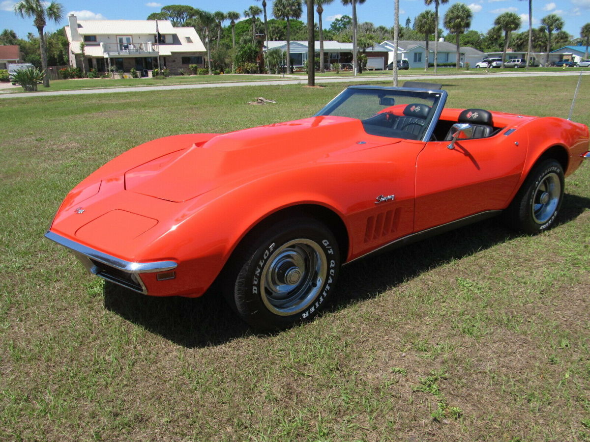 Florida! 4Speed! 350/350. Unreal Condition! Great Looking 1969 Chevrolet Corvette Convertible