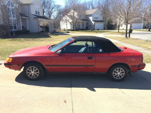 Florida Car 1987 Toyota Toyota Celica Convertible