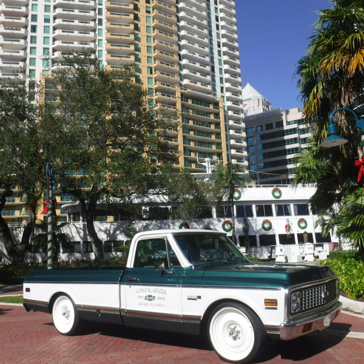 1972 Chevrolet C-10 Long N Green