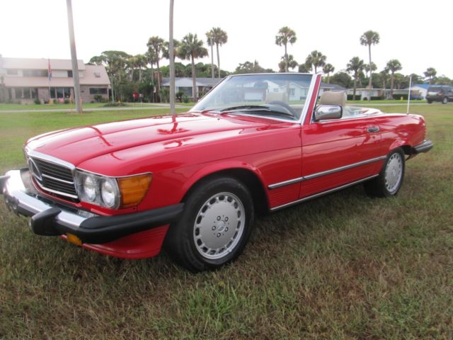 Florida! Unreal Condition! Runs Super! Great Value! 1989 Mercedes-Benz SL-Class 560SL