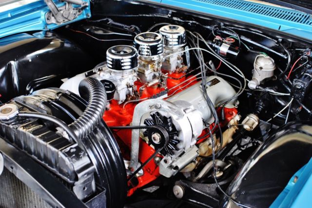 1964 Chevrolet Biscayne Hardtop Fully Restored 348 V8 Tri-Power Beautiful - photo 9