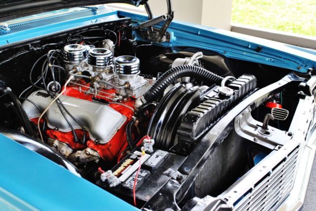 1964 Chevrolet Biscayne Hardtop Fully Restored 348 V8 Tri-Power Beautiful - photo 10
