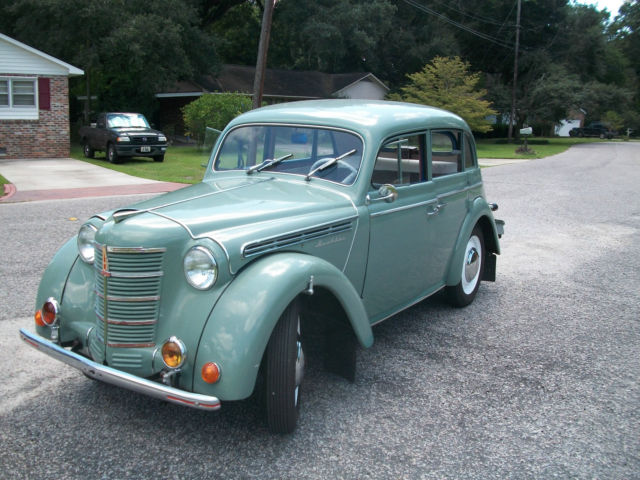 Foam green; four doors; sedan 1951 Other Makes Moskvich M400-401