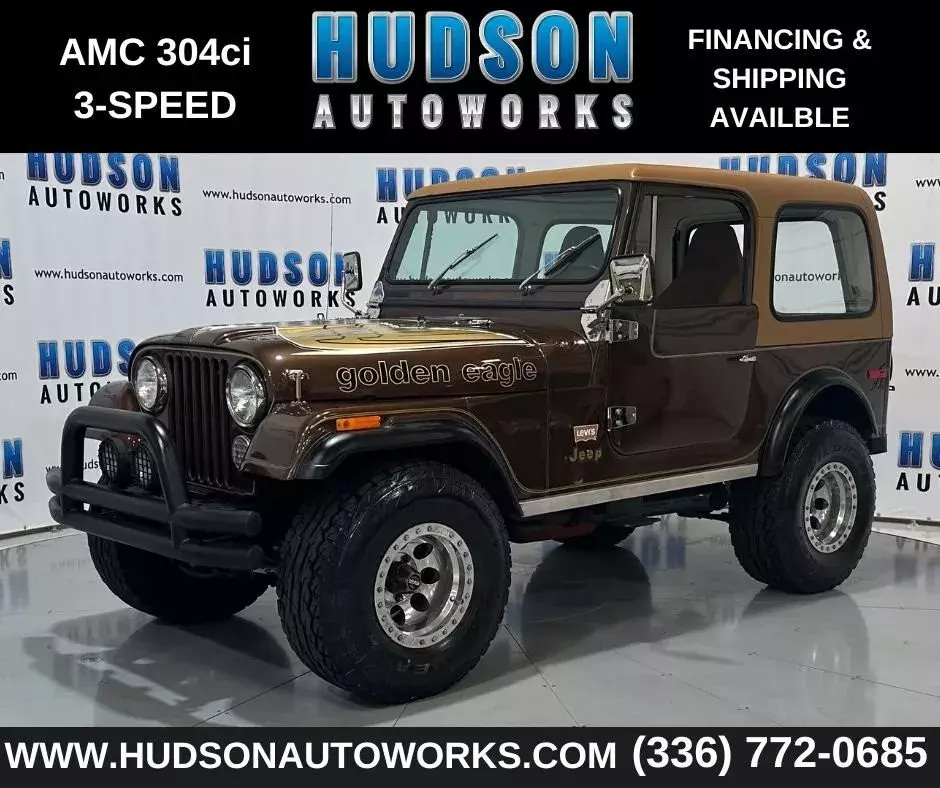 For Sale! 1979 JEEP CJ-7! Golden Eagle Tribute Restoration! Original 304 Car! 1979 Jeep CJ Golden Eagle Tribute