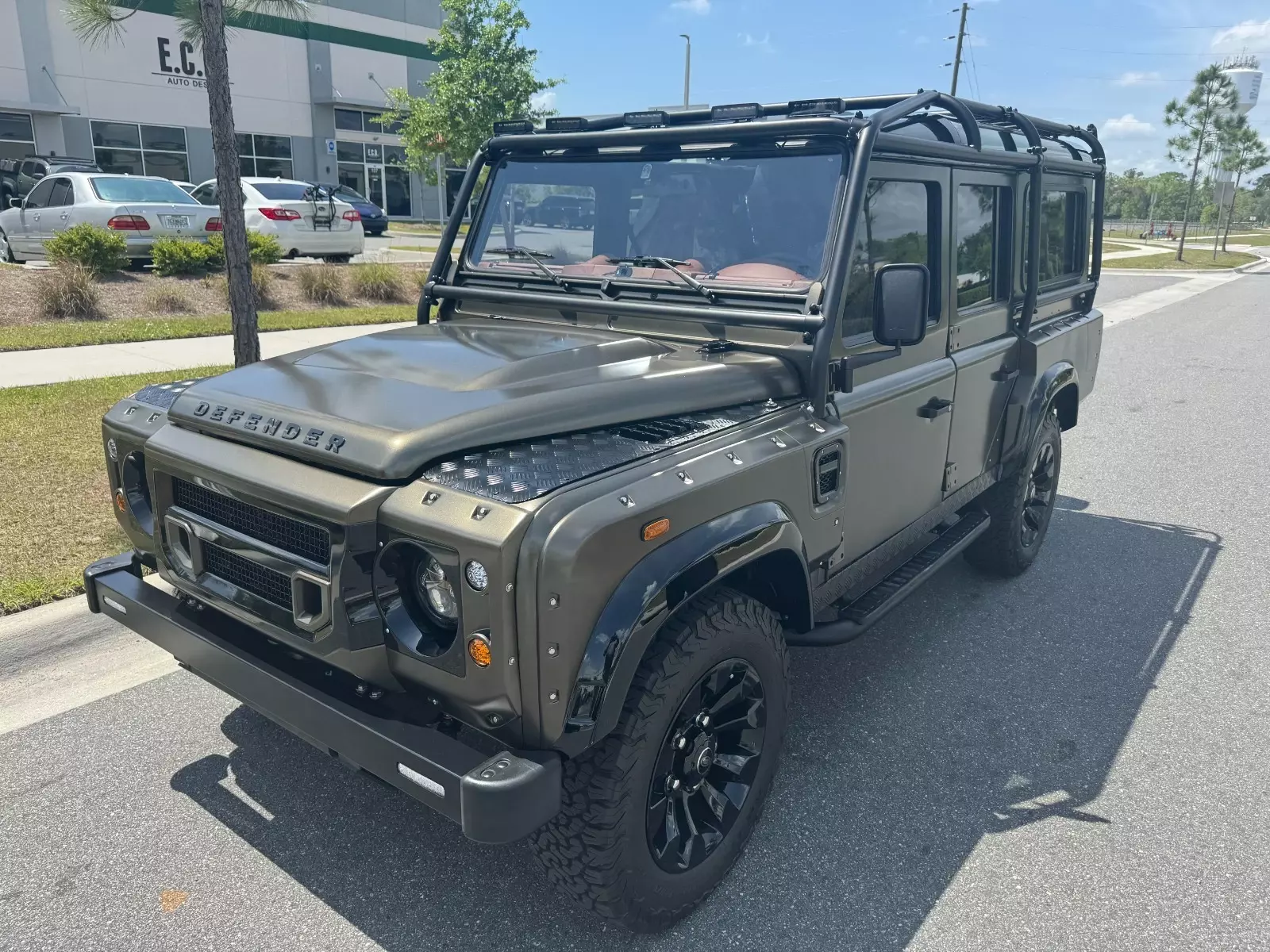 FOR SALE: Custom ECD Defender 110 | GM LT1 V8 | Air Ride | 700 Miles | $310K 1980 Land Rover Defender