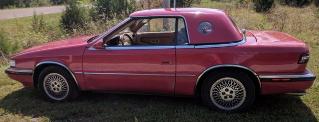 1990 Chrysler TC Maserati - photo 2