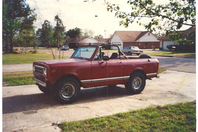 FOR YOUR HANDS ONLY 1979 International Harvester Scout