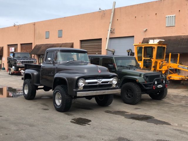 1956 Ford F-100 GunMetal Clear over Dark grey interior - photo 2