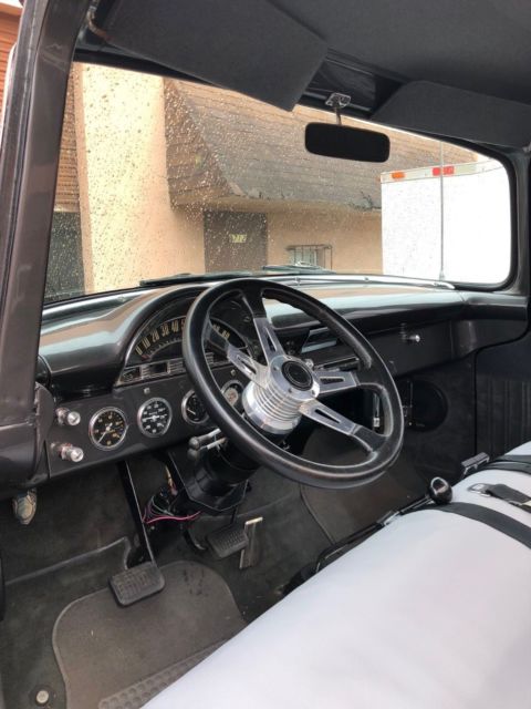 1956 Ford F-100 GunMetal Clear over Dark grey interior - photo 5