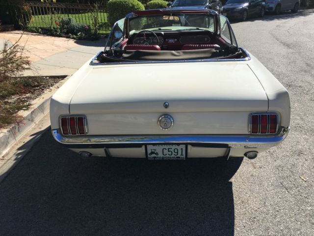 1966 Ford Mustang New Red Leather - photo 3